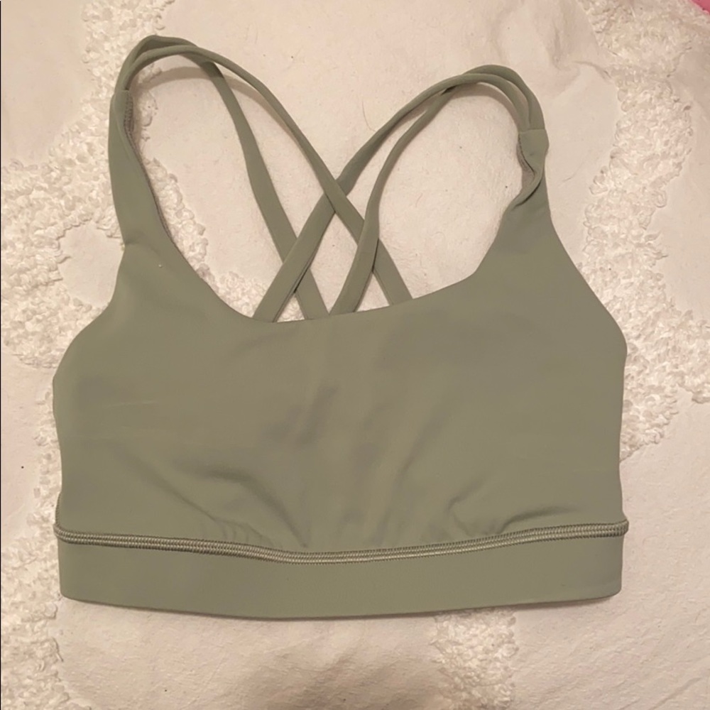 Lululemon Sage Green Sports Bra